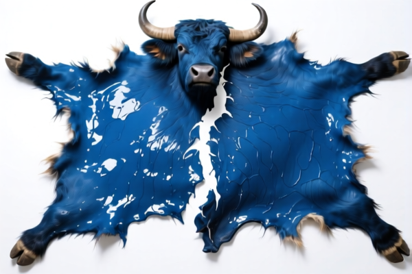Wet Blue Bovine Hide (Split, Furniture Grade)