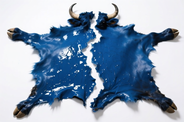 Wet Blue Bovine Hide (Split, Furniture Grade)