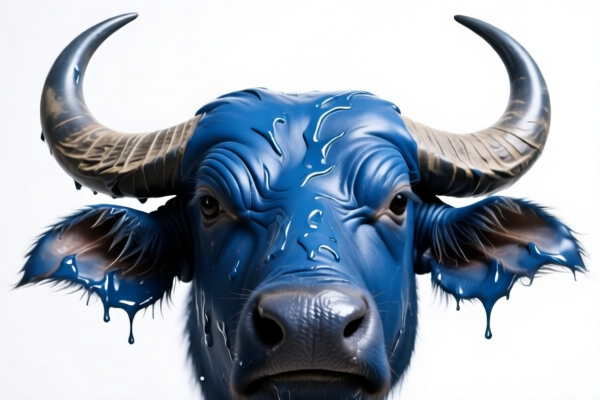 Image for Wet blue buffalo leather
