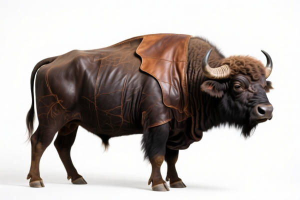 Buffalo Full Grain Dry Leather