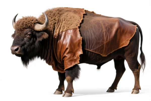 Buffalo Full Grain Raw Leather