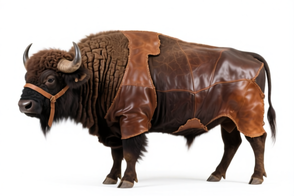 Buffalo Full Grain Raw Leather