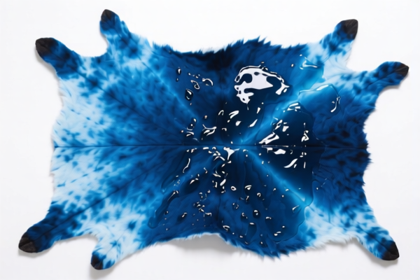 Wet Blue Dyed Sheepskin