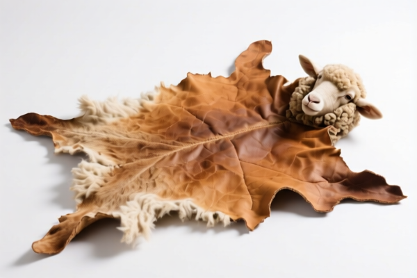 Dry Sheepskins for Leather Production