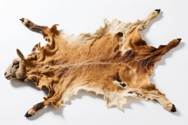 Unfinished Dry Lambskins