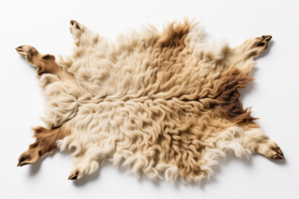Unfinished Dry Sheepskins