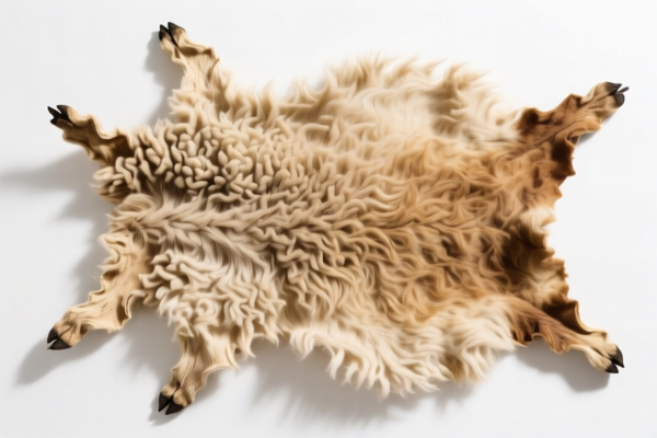 Unfinished Dry Sheepskins