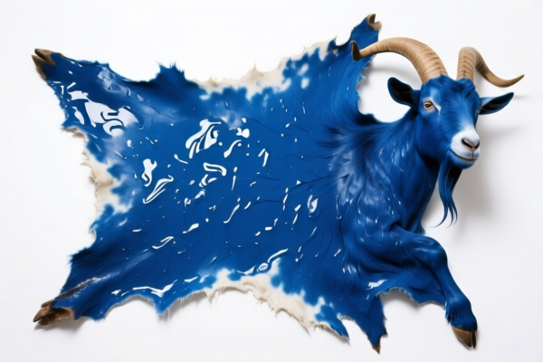 Wet Blue Goat Skins, Unfinished