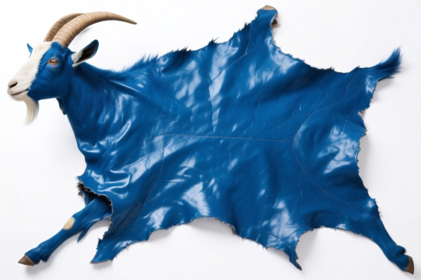 Goatskin raw hides, wet