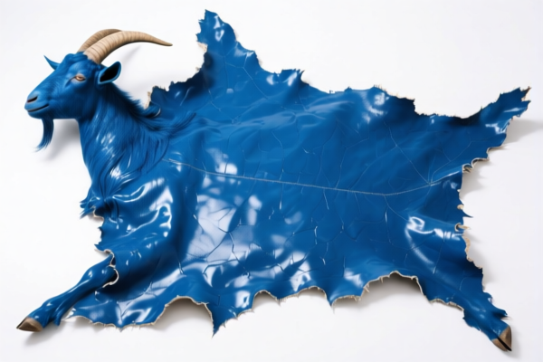 Goatskin raw hides, wet