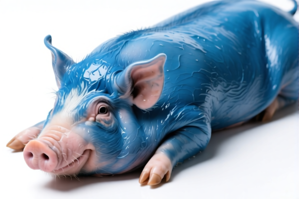 Image for Wet blue pig skin