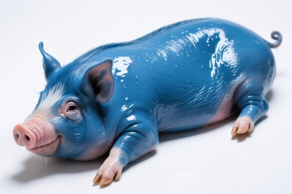 Image for Wet blue pig skin