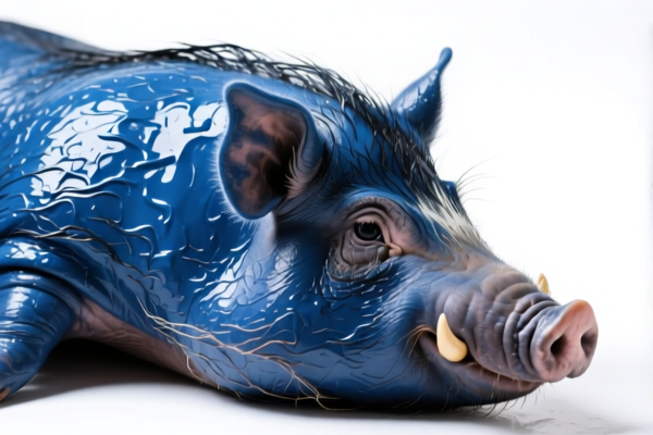 Image for Wet blue swine skin