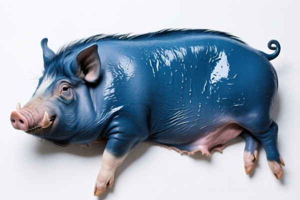 Image for Wet blue swine skin