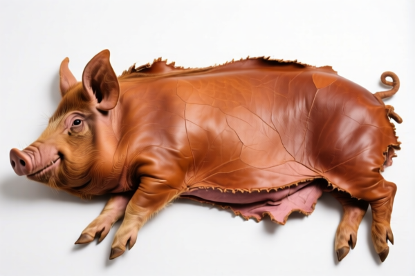 Swine Skin Leather (Dried, Not Further Processed)