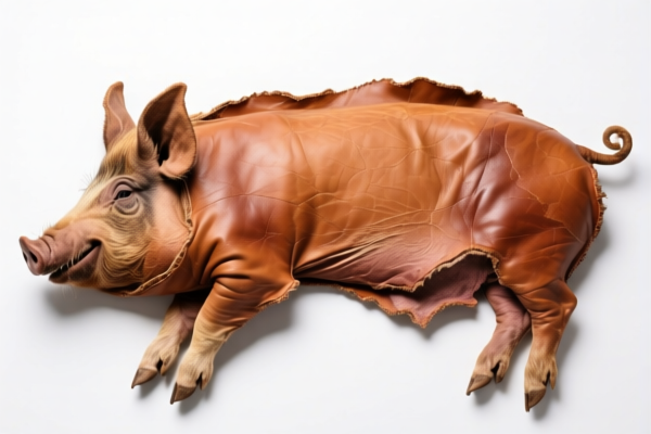 Swine Skin Leather (Dried, Not Further Processed)
