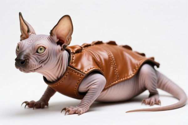 Hairless Reptile Crust Leather