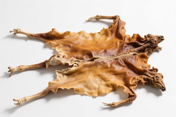 Dry Tanned or Crust Skins of Other Animals for Art Production