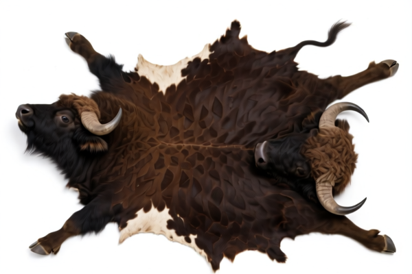 Unsplit Buffalo Hide