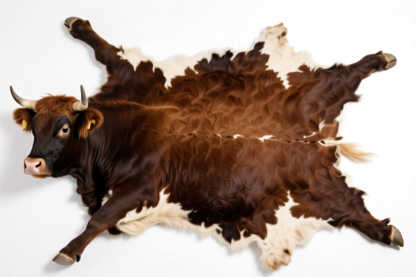 Bovine full grain hides, unprocessed