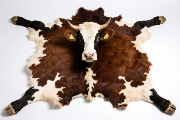 Bovine full grain hides, unprocessed
