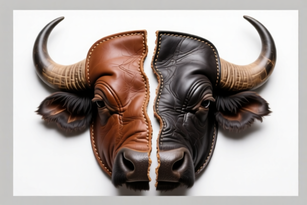 Buffalo Grain Split Leather for Garments