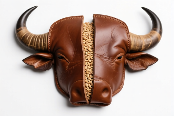 Buffalo Grain Split Leather for Garments