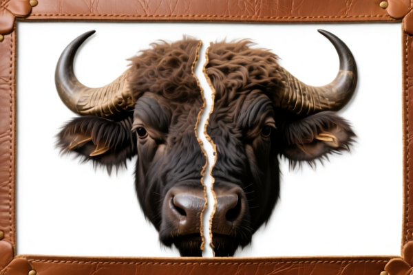 Buffalo Grain Split Leather for Garments