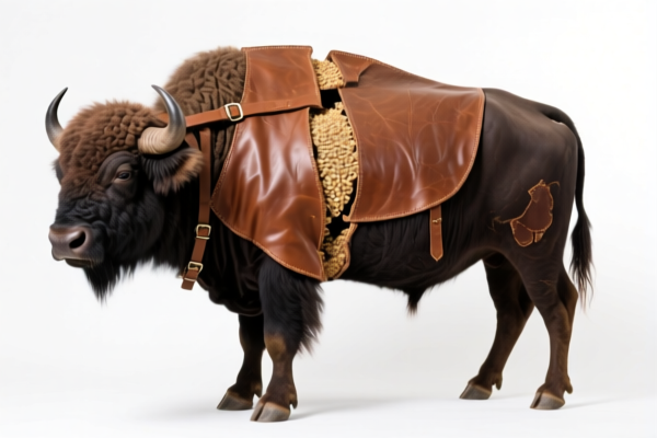 Buffalo Grain Split Leather