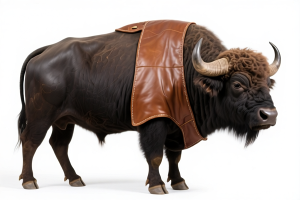 Industrial Grade Buffalo Grain Split Leather