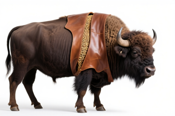 Industrial Grade Buffalo Grain Split Leather