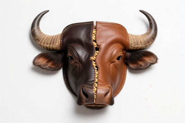 Buffalo Grain Split Leather for Sofa