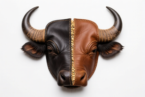 Buffalo Grain Split Leather