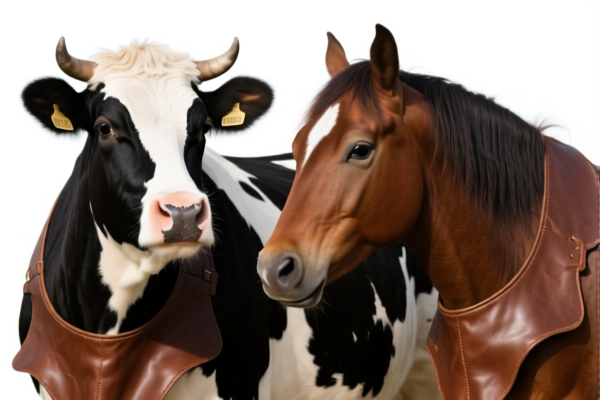 Bovine and Equine belly leather