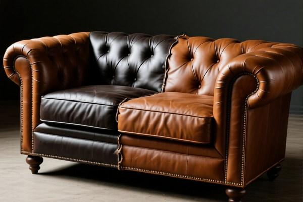 Bovine Split Leather for Furniture (Finished)