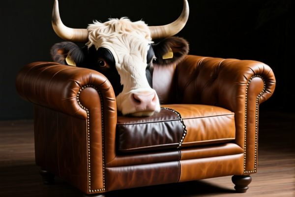 Bovine Split Leather for Furniture (Finished)
