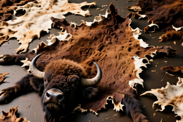 Image for Whole buffalo hides and skins for furniture