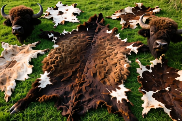 Image for Whole buffalo hides and skins for furniture