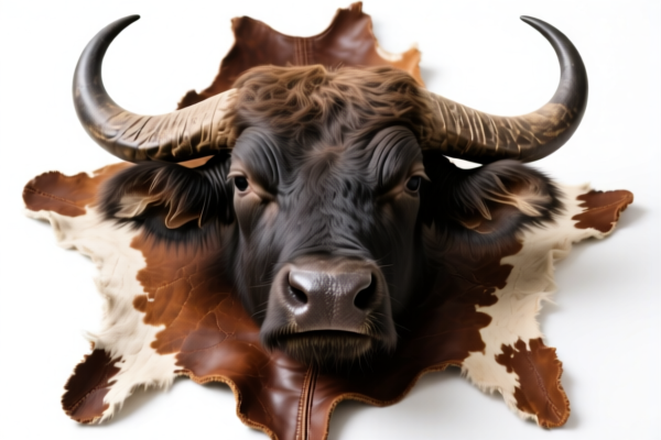 Whole buffalo hides and skins, unsplit