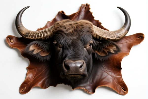 Whole buffalo hides and skins, unsplit