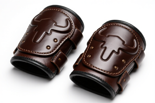 Image for Buffalo Leather Wrist Guards
