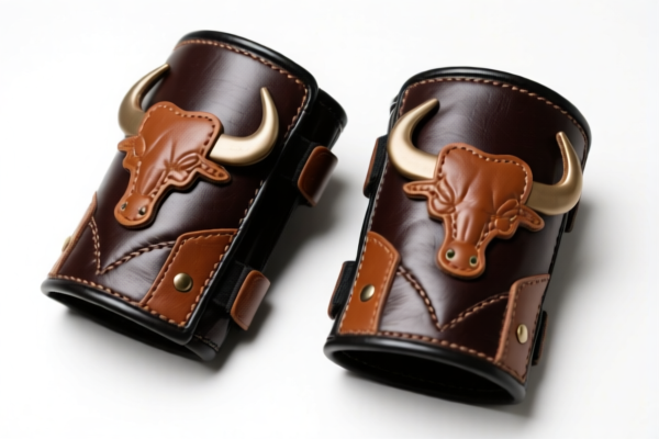 Image for Buffalo Leather Wrist Guards