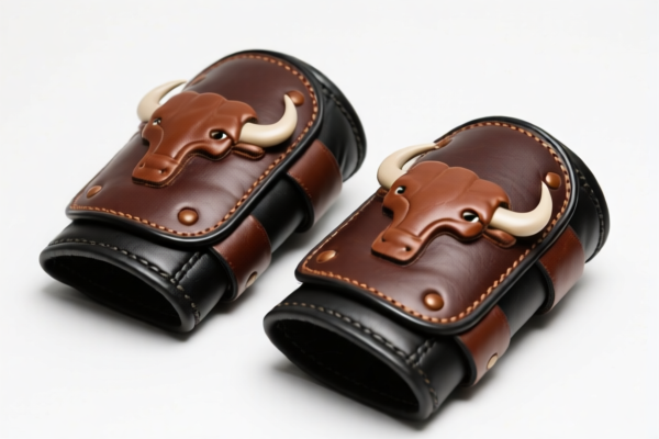 Image for Buffalo Leather Wrist Guards
