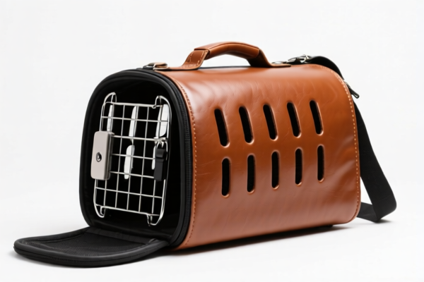 Equine Leather Pet Carriers
