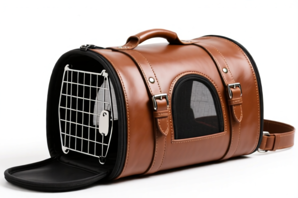 Equine Leather Pet Carriers