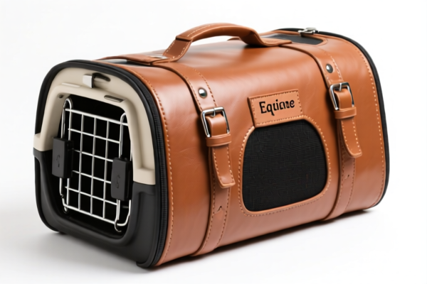 Equine Leather Pet Carriers