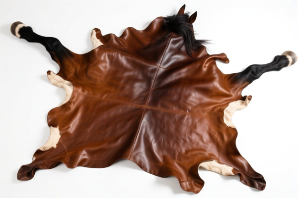 Fancy equine leather whole hides