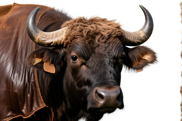Buffalo Full Grain Leather for Garments, Hairless