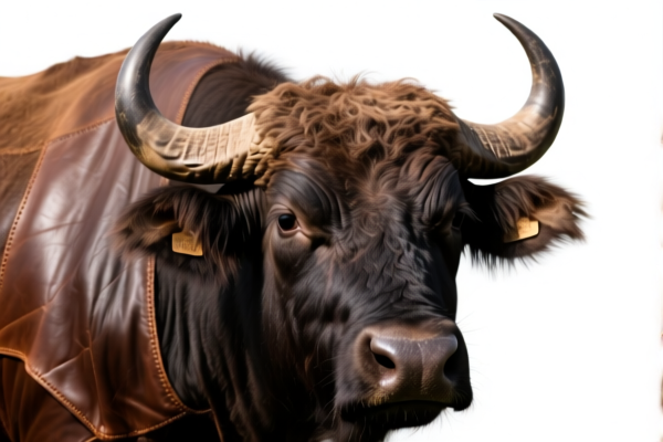 Buffalo Full Grain Leather for Industrial Use, Hairless