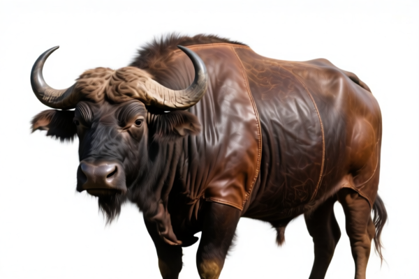 Buffalo Full Grain Leather for Industrial Use, Hairless